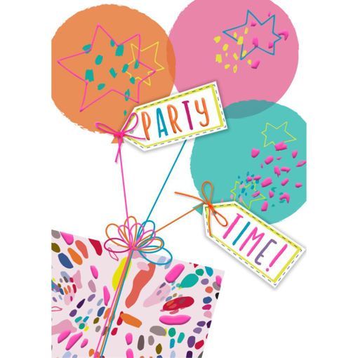 Picture of PARTY TIME BIRTHDAY CARD